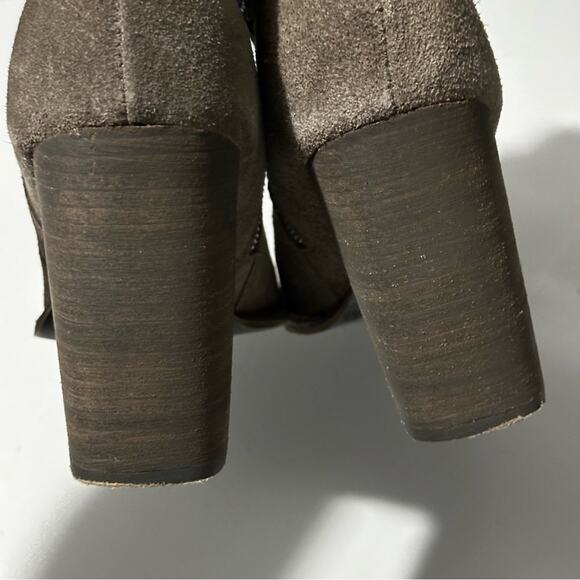 Nine West western style Booties size 11 gray - Picture 6 of 10